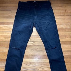 Men’s Hollister Skinny Fit Dark Blue Jeans 29 x 30